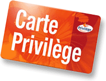carte Privilège CDGP