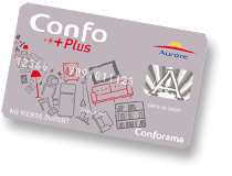 distributeurs Carte Aurore conforama