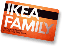 Carte Ikea family Norrksen