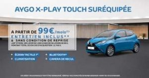 voiture a 99 euros par mois