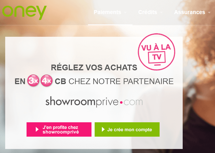 oney showroomprive