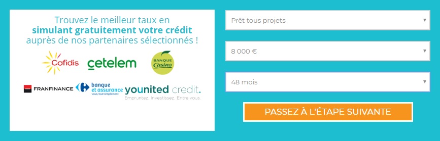 crédit personnel en ligne