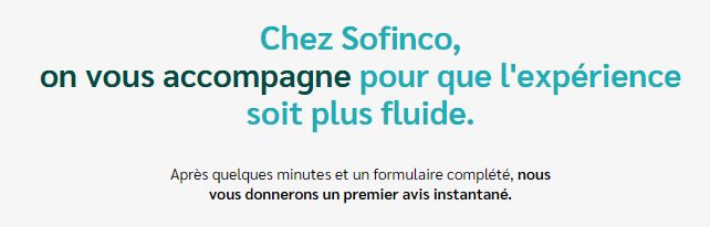 Crédit Sofinco en ligne
