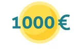 1000 euros