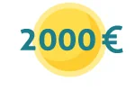 2000 euros
