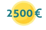 2500 euros