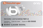 carte credit boulanger