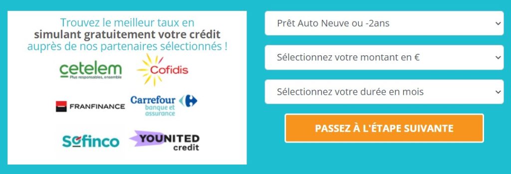 simulation crédit auto